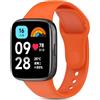 BDIG Cinturino Compatibile con Xiaomi Redmi Watch 3 Active/3 Lite,Colorato traspirante Braccialetto Sportivo di Ricambio in Morbido Silicone