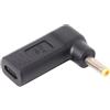 chenyang USB 3.1 Tipo C Da USB-C a DC 19V 4.0 * 1.7mm Adattatore PD Emulator Trigger 90 gradi angolato