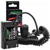 PATONA Dummy Batteria USB-C per Canon LP-E6NH/LP-E6N/LP-E6 - sostituisce accoppiatore VP-DRE6 - per EOS R5 R6 R6II R7 5D Mark II/III 5DS 6D 7D 60D 70D 80D 90D XC10 XC15 - per streaming continuo