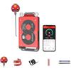 DALY BMS 16S 48V 100A Smart BMS con modulo WiFi Bluetooth LifePO4 Scheda di protezione della batteria al litio Supporto CAN RS485 per accumulo di energia domestica, carrello da golf