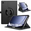 TiMOVO Custodia Rotante Compatibile con Samsung Galaxy Tab A9+/A9 Plus 11 2023 SM-X210/X216/X218, 90 Gradi di Rotazione, Supporta Auto Sveglia/Sonno per Galaxy Tab A9+ Tablet, Nero