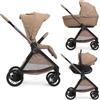 Trio Chicco Bellagio 2 Gran Cmfort Con Sedia First Seat Recline Caramel