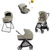 Trio Inglesina Electa Hangar Beige Seggiolino Auto Darwin Infant Recline Evo Borsa Inclusa 2026