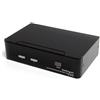 StarTech.com Switch KVM DVI USB 2 porte, con audio e hub USB 2.0