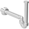 SIFONE GEBERIT 151.108.21.1 CURVO PER LAVABO E BIDET SCARICO ORIZZONTALE