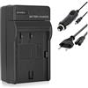 mtb more energy Caricabatteria (Auto/Corrente) per Panasonic DMW-BLF19, Lumix DC-GH5 (M/EGK) / DMC-GH3 (A/H), GH4 (A/H/R/U) / Sigma BP-61, SD Quattro (H)