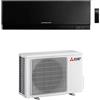 Mitsubishi Kirigamine Zen condizionatore monosplit 12000 btu Wi-Fi nero codice prod: MSZ-EF35VGKB MUZ-EF35VG
