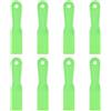 sourcing map 8 raschietti per stucco da 3,8 cm, in plastica flessibile, usa e getta, strumento per la pulizia della vernice, per spackling, rattoppatura e riparazione della pittura, verde