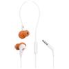 JBL Endurance Run 3 Auricolari Sportivi con Cavo, Tecnologia FlipHook & TwistLock, Resistenza a Polvere e Acqua IP65, Suono JBL Pure Bass, Microfono e Comando sul Cavo,Bianco