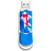 Integral XPression - Chiavetta USB 3.2 da 128 GB, design a forma di pesce koi, elegante e bella, archiviazione esterna per lavoro, studio e tempo libero