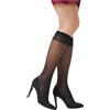 Solidea Miss Relax - Gambaletto nero 18/21 mmHg taglia 3/L per il ritorno venoso, 1 paio