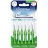 Emoform Scovolino Interdentale ISO 0 PhD 0.6 Colore Verde, 6 Pezzi