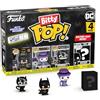 Funko Bitty Pop! Batman 85th - Batman 4PK E una Mini Figura Misteriosa a Sorpresa - 0.9 Inch (2.2 Cm) - DC Comics da Collezione - Ripiano Espositivo Impilabile Incluso - Idea Regalo