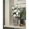 Nina-Maria's Deko Gold Stelo Naturale con Capsule di Cotone - 3 Pezzo con 4 Teste, Fiore Essiccato per Vasi, Bouquet di Fiori Secchi, Ornamento per Nozze o Tavola, Dried Flowers