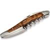Forge de Laguiole - Coltello da cameriere con manico Thuja in acciaio INOX opaco