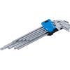 BGS 793 | Serie di chiavi ad angolo | extra lunghe | profilo a T (per Torx) T10 - T50 | 9 pz.