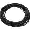 PATIKIL Nastro Sigillante In Schiuma Di Silicone, 5M (16.4FT) 3 Mm (0.12) Dia Bacchetta Rotonda Ad Alta Densità In Gomma Spugna Solida Cordone Per Sigillatura Blocco Interstizi, Nero