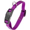 Ferplast Collare per Cani EVOLUTION C25/56 con Fibbia Magnetica, Ipoallergenico, Lavabile, Viola