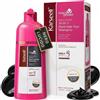 Karseell MACA CARE SYSTEM Shampoo Colorante Nero Naturale Copertura Capelli Bianchi Istantanea 5 Minuti Olio di Argan Cheratina Idrolizzata Senza Parabeni Senza Siliconi Capelli Secchi Danneggiati