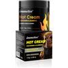 immetee Crema calda, gel dimagrante brucia grassi anticellulite, crema rassodante per il corpo di perdita di peso, gel modellante per il corpo