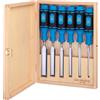 Kirschen 1108000 - Set di ceselli per il legno con cofanetto in due materiali