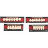KooingTech Protesi dentarie false denti artificiali protesi, materiale dentale resina artificiale denti falsi riempimento protesi