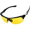 TopHomer Occhiali da ciclismo, eleganti occhiali da sole UV400, occhiali da sole ultra leggeri per corsa, guida, escursionismo, sci (trasparente)