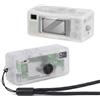 PAIYULE Custodia in silicone per fotocamera digitale Kodak CHARMERA (scatola cieca/versione scatola singola), ritagli precisi e protezione antigraffio - fotocamera non inclusa (trasparente)