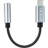 EZ EAR KBEAR KW4 Adattatore da USB C a jack da 3,5 mm CX31993 Chip DAC Aux a USB C 13 cm Adattatore per cuffie HiFi per i-Phone 16/15, iPad Pro/iPad Air, MacBook, Samsung Galaxy