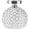DAXGD Plafoniera Soffitto, Lampade da Soffitto Cristallo, Creativa Moderna Lampadario Per Camera da letto Corridoio Ingresso E27 Plafoniera Dia 18cm…