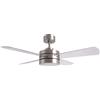 Vinco 70952 Ventilatore da Soffitto - 112 cm / 4 Pale