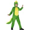 SMIFFYS Costume Coccodrillo, verde, tuta con cappuccio e coda Halloween