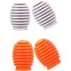 Tyatiyzn 4 Pezzi Sordina per Batteria, Smorzatore per Batteria in Silicone, Accessori per Batteria, Adatto per Sale Prove Musicali, Scuole, Viaggi