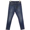 R13 Jeans Da Skate Uomo R13 32 Howell Indigo Sbiadito Slim Con Zip Logo RRP549