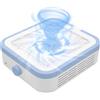 CGBE Professionale Aspiratore per Unghie: Aspirapolvere Unghie da 12000 giri/min per Unghie, Potente Filtro Aspiratore Unghie, Aspirapolvere Professionale per Centri Estetici e Casa-Blu