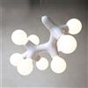 Next DNA lampada a sospensione 9 luci, E27, DNA-PL-QUATTRO-9.1-WG, DNA [Lampade per Interni > Lampade a Sospensione]