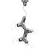 Next DNA lampada a sospensione 7 luci, E27, DNA-PL-TRIPLE-7-CH, DNA [Lampade per Interni > Lampade a Sospensione]