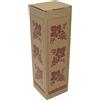 Weboxes Scatola porta bottiglia singola 14,5 x 14,5 x 47,5 cm. Confezione da 20 pezzi