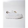 Moschino Sneakers Love Moschino con cuore in metallo donna