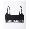 Dsquared2 Bralette Dsquared2 con fascia elastica logata donna