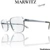 MARWITZ occhiali JET Argento"ULTRA RARE VINTAGE 60s" Placato Oro 12kt GERMANY