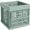Hay - Cestino Colour Crate - Verde - Polipropilene riciclato - Designer Hay Studio