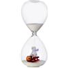 ICHENDORF Snow Games Clessidra Orsetto 20cm Vetro Borosilicato