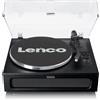 Lenco LS-430BK piatto audio Giradischi con trasmissione a cinghia Nero [LS-430BK]