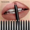 NONE Matita per labbra opaca impermeabile Matita per contorno rosso Tinta Rossetto Tazza antiaderente a lunga durata Trucco labbra idratante 12 colori
