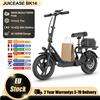 JUICEASE Bicicletta Elettrica JUICEASE BK14/BK14 PRO con Motore da 500W e Picco di 1000W, Bici Elettrica per Adulti con Controllo APP, Pneumatici Fat da 14 Pollici, e-Bike da Montagna