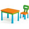 ADRIATIC Set Tavolo e Sedia Multicolor - Angolo Creativo per Bambini