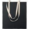Shopper in cotone 140 gr/m² con manici lunghi 38 x 42 cm personalizzate o neutre