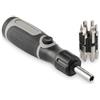 Set cacciaviti pieghevoli con 12 punte in ferro Bend me personalizzate o neutre