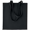 Shopper 38 x 42 cm in velluto a coste 220 gr/m² con manici lunghi Cordy B personalizzate o neutre